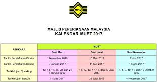 Maybe you would like to learn more about one of these? Jadual Peperiksaan Muet 2017