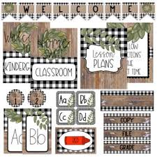 Black And White Buffalo Plaid Classroom Decor Black And White Buffalo Check Farmhouse By Crafty In Kindergarten Teachers Pay Teachers Classroom Decor Themes Classroom Decorations Classroom Makeover