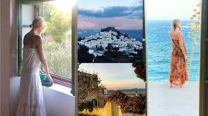 Η τζενη μπαλατσινου και ο βασιλης κικιλιας σε τρυφερες. Tzenh Mpalatsinoy To Roz Hliobasilema Kai To Api8ano Spiti Ths Sthn Patmo People Amp Style Eidhseis