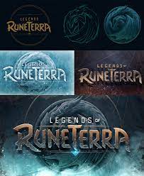2020 legends of runeterra monogram. Legends Of Runeterra Logo Ideation On Behance