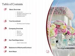 Great invitation samples for wedding formal wedding invitation wording wedding invitation templates. Wedding Event Planning Proposal Powerpoint Presentation Slides Ppt Images Gallery Powerpoint Slide Show Powerpoint Presentation Templates