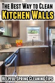 How To Clean Grease Off Walls In 2020 Clean Kitchen Clean House Smell Kitchen Wall