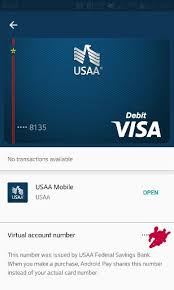 Founded in 1922, united services automobile association, better known as usaa, started as an. Android Pay Usaa Visa Debit Card Android Forums At Androidcentral Com