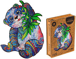 A few have stood the test of time and still entertain and teach kids today — congrats. Buy Unidragon Wooden Jigsaw Puzzle Best Gift For Adults And Kids Unique Shape Jigsaw Pieces Serious Panda 12 8 X 9 6 In 25 X 33 Cm 215 Pcs Medium Online In Indonesia B08vp26jyg