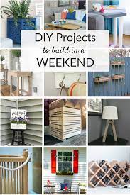 Weekend Diy Project Ideas Two Purple Couches Weekend Projects Diy Diy Home Improvement Home Improvement Projects