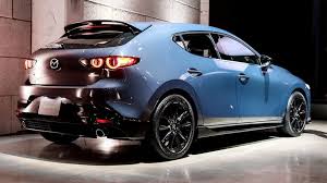 2019 Mazda3 Hatch Rear Three Quarter 02 In 2020 Mazda 3 Hatchback Mazda Mazda Hatchback