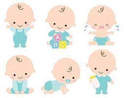 Etsy Your Place To Buy And Sell All Things Handmade Baby Illustration Baby Clip Art Baby Girl Clipart