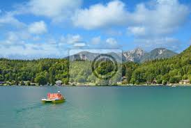 Die ostalpen sind bekannt für ihre sehr vielfältigsten berglandschaften. Der Beliebte Klopeinersee In Karnten Osterreich Fototapete Fototapeten Europa Reisen Reisen Myloview De