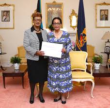 Vera Watkins Sworn In as Acting Chief Justice of the Supreme Court