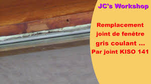 Changement Vieux Joint De Fenetre Coulant Gris Contre Kiso 141 11 Youtube