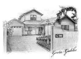Epingle Sur House Pencil Drawings
