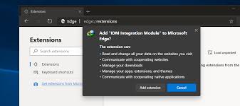 Idm can download upto 10x faster than standard web browsers. Cara Menambahkan Extensi Internet Download Manager Di Microsoft Edge Berbasis Chromium Blog Sayugi