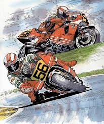 76 rider バイクアート オートバイアート バイク アニメ