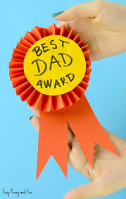 It can also take your card from nice to wow, that's beautiful! in an instant! Diy Paper Award Ribbon Father S Day Craft Idea Easy Peasy And Fun