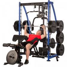 Maxxus Multipresse 8 1 Smith Machine Avec Banc De Musculation Banc De Musculation Machine Musculation Musculation