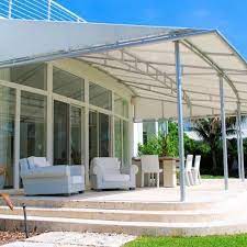 Outdoor Residential Area In 2021 Residential Awnings Patio Canopy Awning
