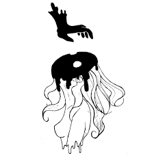 Nightmare Draw Black Pencil By Lagatu Follow Me In Instagram Gatu Garabatos Or My Personal Instagram Ly Berpor Dra Girl Drawing Pencil Drawings Draw