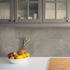 Slate effect tiles have the appearance of natural slate made by a porcelain material. Grey Slate Tile Effect Wall Panels Waterproof No Grout Easy Install