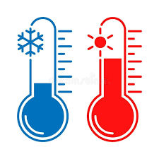 Thermometers With High And Low Temperatures Graphic Icons Icons Cold And Hot Te Affiliate Icons Icons Air Conditioning Design Icon Photoshop Textures