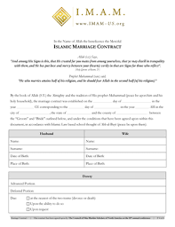 In islam, marriage is a legal contract between a man and a woman. Islamic Marriage Contract Fill Online Printable Fillable Blank Pdffiller