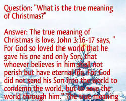 Meaning of Christmas