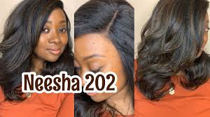 wig review outre lace front wig neesha