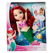 First of all she is adorable. Disney Princess Colours Of The Sea Ariel Bath Toy At John Lewis Partners