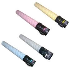 Det är samma tillverkare på både skrivare och toner. 4 Pack Konica Minolta Tn216 Bizhub C220 C280 C360 Laser Toner Cartridges
