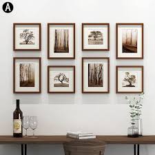 Wand Bilderrahmen Set Aus Holz 8er Set Minimalismus Zu Gunstigen Preisen Kaufen Bilderrahmen Set Gerahmte Wand Minimalismus