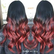 This ombre hairstyle is to die for. 31 Best Red Ombre Hair Color Ideas Page 2 Of 3 Stayglam