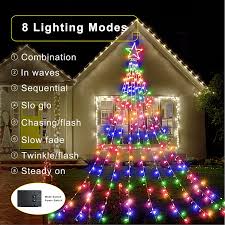 Led christmas yard decorations are celebration essentials that you must opt for if you desire superior decoration during the holidays. Buy Knonew Solar Yard Decorations Star Lights 344 Led 8 Modes Outdoor Waterproof Solar Powered Garden Star Lights For Christmas Holiday Wedding Party Wall Decorative Twinkle String Lights Multicolor Online In Turkey B0919s9ljp