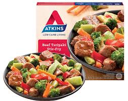 Trying to find frozen diabetic meals that are nutritionally acceptable in the frozen food aisle of the supermarket can be difficult at best. Beef Teriyaki Stir Fry Atkins