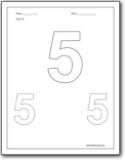 Best of all, they're completely free for personal and educational purposes! Number 5 Worksheets Number 5 Worksheets For Preschool And Kindergarten