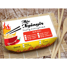 Contoh website company profile perusahaan terbaik. Sribu Packaging Design Desain Kemasan Untuk Mie Nyinyir