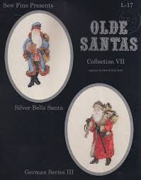 Silver Bells Santa German Series Iii Santa Sew Fine Etsy In 2020 Cross Stitch Patterns Christmas Santa Cross Stitch Silver Bells