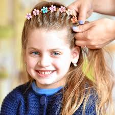 Crystal Small Flower Hair Clips