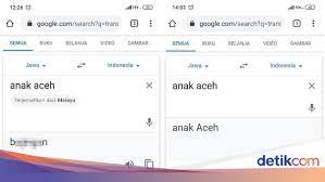 You may use translator just for one word or for whole sentence or a paragraph. Warga Aceh Protes Terjemahan Rasis Di Google Translate