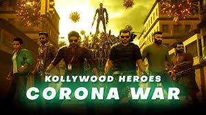Kollywood Heroes Corona War Animation Video Youtube