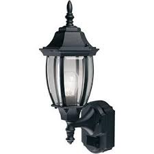 Hampton bay 30264 outdoor wall sconce lighting. Portfolio Gfci 11 81 In H Black Outdoor Wall Light Buy Online In Faroe Islands At Faroe Desertcart Com Productid 60739607