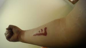 Custom tattooing and art by nick wiggins. Getting The Mark Of Cain Tattooed Youtube