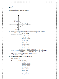 Untuk soal dan kunci jawaban soal osk tahun 2019 semua bidang silakan unduh dari tautan ini. Geometri Analitik Nurlina Math