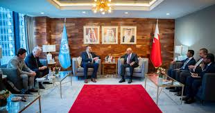 وزير الخارجية يلتقي مع وزير خارجية البوسنة والهرسك