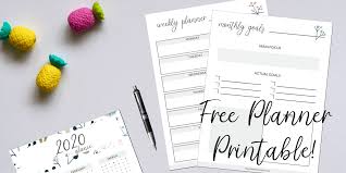 The free printable planner page list for 2021. Free Download 2020 2021 Printable Planner Updated For 2021 2022