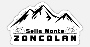 Monte Zoncolan' Pegatina | Spreadshirt