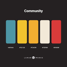 Community Colour Palette Flat Color Palette Color Swatches Make Color