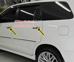 Harga cover handle innova lama/new chrome. Handle Cover Full Chrome Innova Kikim Variasi Mobil