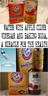 Water With Apple Cider Vinegar And Baking Soda A Miracle For The Health Baking Soda Water Baking Soda Benefits Baking Soda Bath