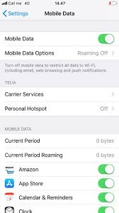 The carrier can be found using this method. Set Up Roaming Apple Iphone 8 Ios 11 Device Guides