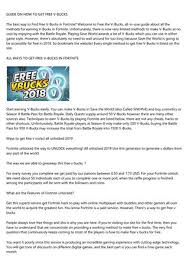 5 Tools Everyone In The How To Get Free V Bucks Pc Industry Should Be Using By Stubbauqb8 Issuu