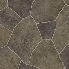 Trafficmaster Natural Paver Vinyl Sheet Sold By 12 Ft Wide X Custom Length U6910 284c997g144 The Home Depot Vinyl Sheet Flooring Flooring Linoleum Flooring